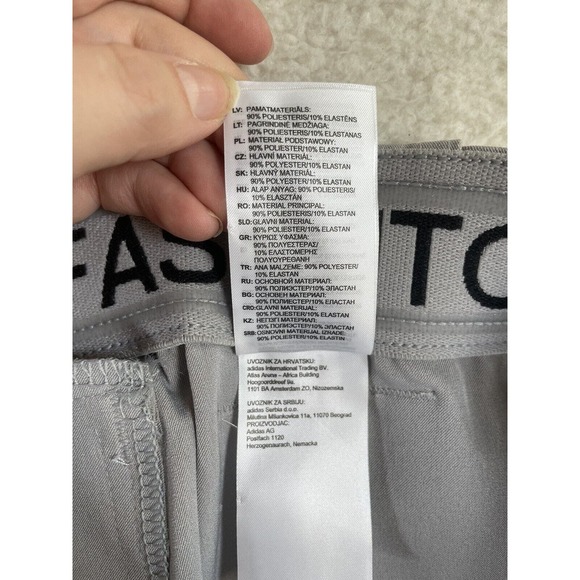 NEW Adidas Softball Pants Unisex Medium Knicker Fast Pitch Grey Baseball - Picture 16 of 16